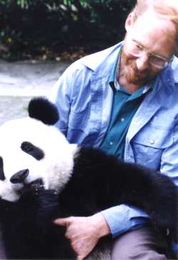 Geoff with Giant Panda